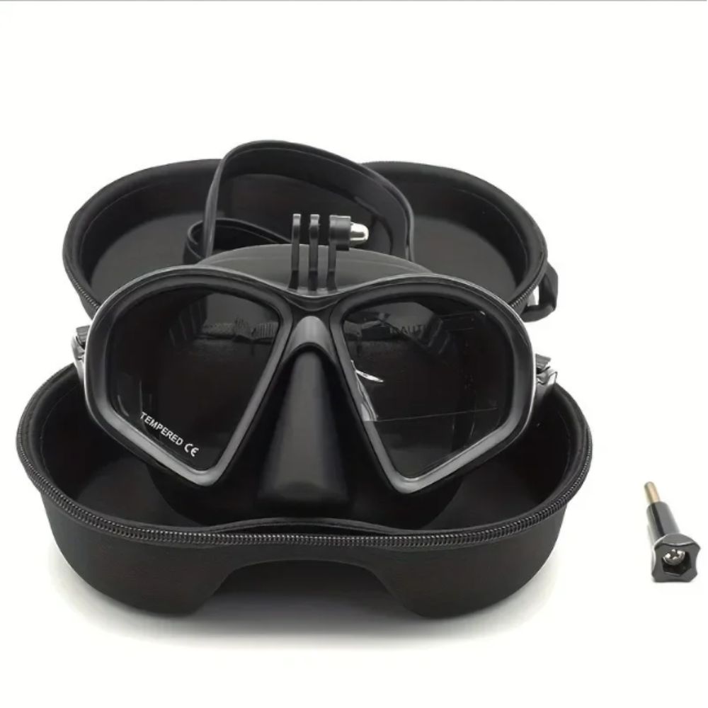 Máscara de Buceo de Vidrio Tem - Snorkel Dry Top reseña y precio